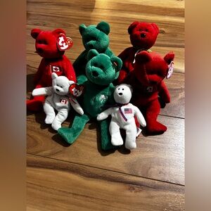 Ty beanie babies country bear bundle collection